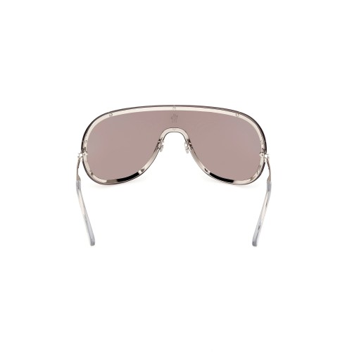 Moncler ML0256 AVIONN - 16C - 138 Occhiali da sole Silver Shield