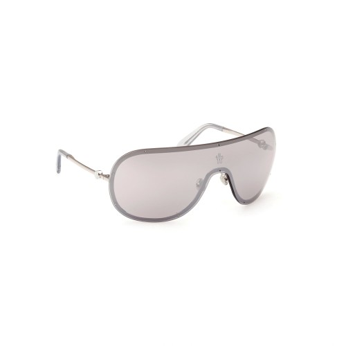 Moncler ML0256 AVIONN - 16C - 138 Occhiali da sole Silver Shield