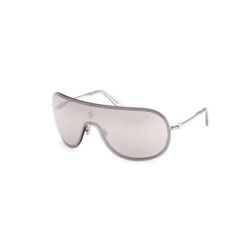 Moncler ML0256 AVIONN - 16C - 138 Occhiali da sole Silver Shield