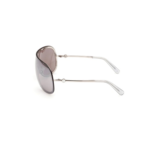 Moncler ML0256 AVIONN - 16C - 138 Occhiali da sole Silver Shield