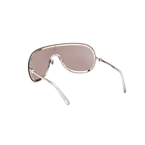 Moncler ML0256 AVIONN - 16C - 138 Occhiali da sole Silver Shield