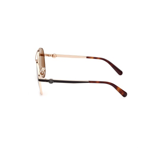 Moncler ML0263 VIZTA - 28H - 59 - CON LENTI POLARIZZATE Occhiali da sole Pilot (Aviator)