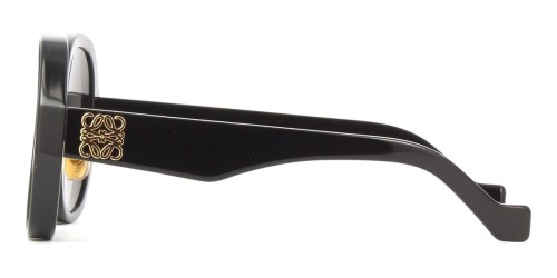 Loewe LW40080U - 01B - 57 Occhiali da sole Black Pillow (Rounded)