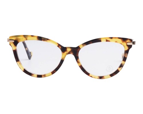 Moncler ML5018 - 055 - 53 Montature ottiche Havanna Cat Eye