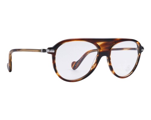 Moncler ML5033 - 050 - 55 Montature ottiche Havanna Pilot (Aviator)