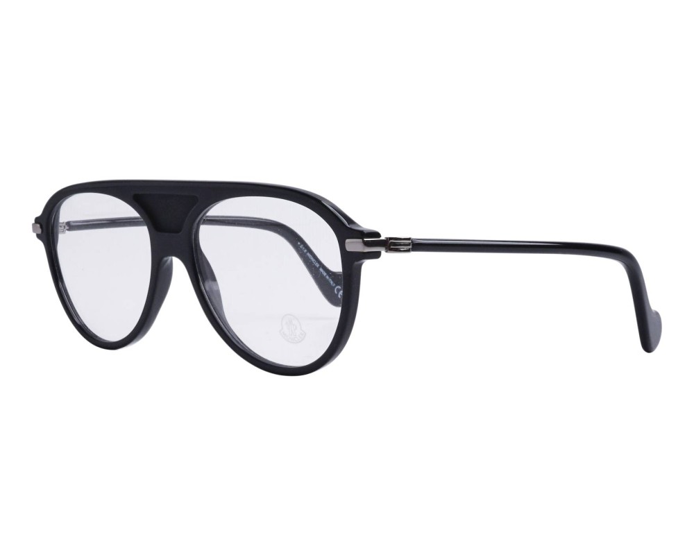 Moncler ML5033 - 001 - 55 Montature ottiche Black Pilot (Aviator)