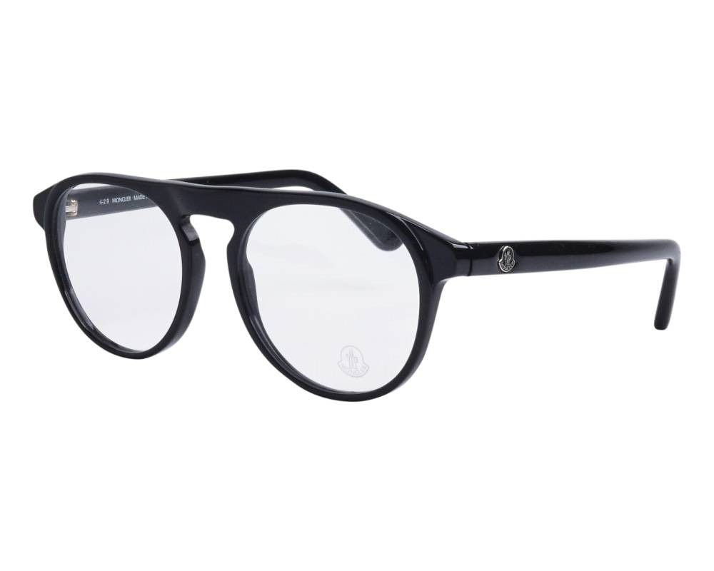 Moncler ML5054 - 001 - 54 Montature ottiche Black Pilot (Aviator)
