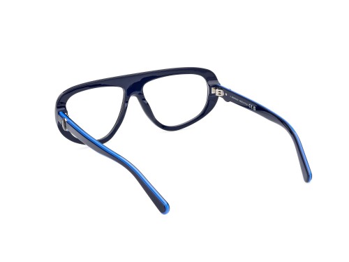 Moncler ML5196 - 090 - 57 Montature ottiche Blue Pilot (Aviator)