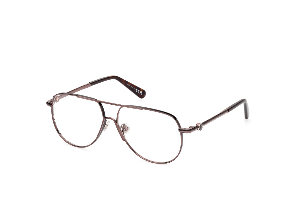 Moncler ML5202 - 036 - 56 Montature ottiche Brown Pilot (Aviator)
