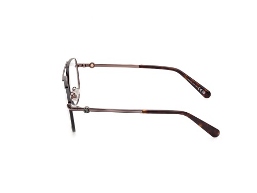 Moncler ML5202 - 036 - 56 Montature ottiche Brown Pilot (Aviator)