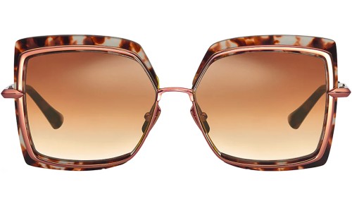 Dita NARCISSUS DTS503 - 02 - 58 Occhiali da sole Havana Square