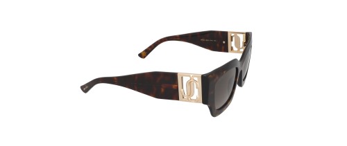 Jimmy Choo NENA/S - 086HA - 51 Occhiali da sole Havana Square