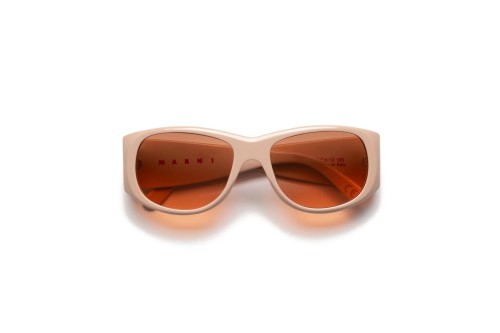 Marni OEF Orinoco River Nude - 57 Occhiali da sole Pink Cat Eye