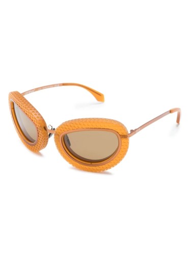 Off-White OERI099 TOKYO - 2764 - 52 Occhiali da sole Brown Oval
