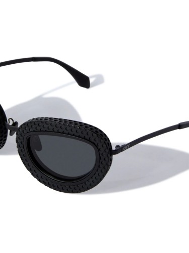 Off-White OERI099 TOKYO - 1007 - 52 Occhiali da sole Black Oval