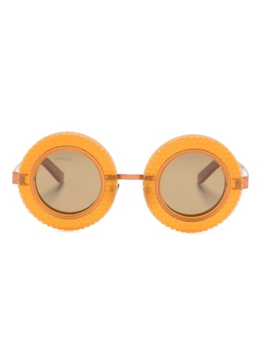 Off-White OERI100 CHICAGO - 2764 - 41 Occhiali da sole Brown Round