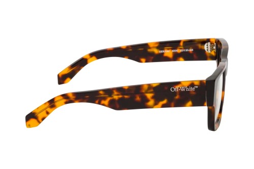 Off-White OERJ040 - 6000 - 52 Montature ottiche Havanna Square