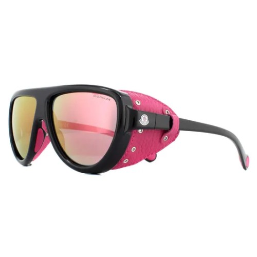 Moncler ML0089 - 01Z - 57 Occhiali da sole Pilot (Aviator)