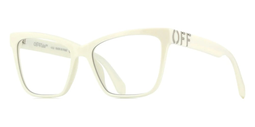 Off-White OERJ067 - 0100 - 55 Montature ottiche White Cat Eye