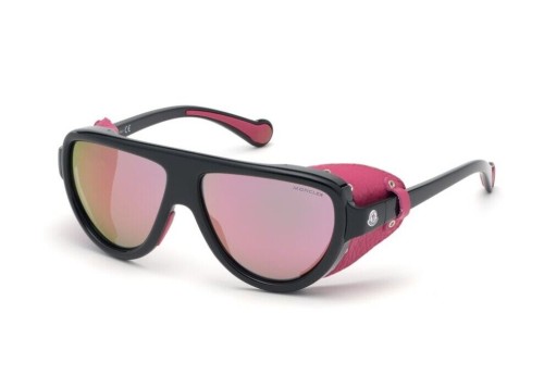 Moncler ML0089 - 01Z - 57 Occhiali da sole Pilot (Aviator)