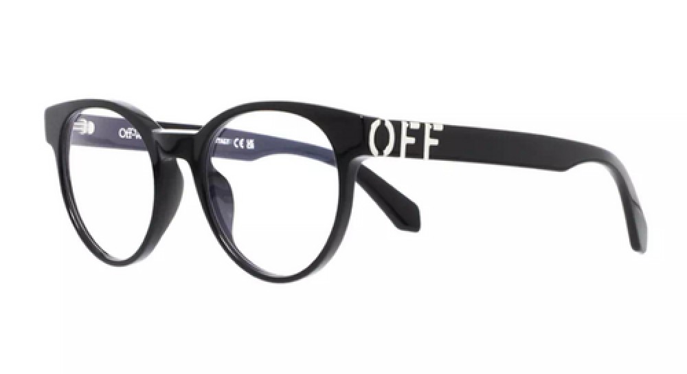 Off-White OERJ068 - 1000 - 50 Montature ottiche Black Pillow (Rounded)