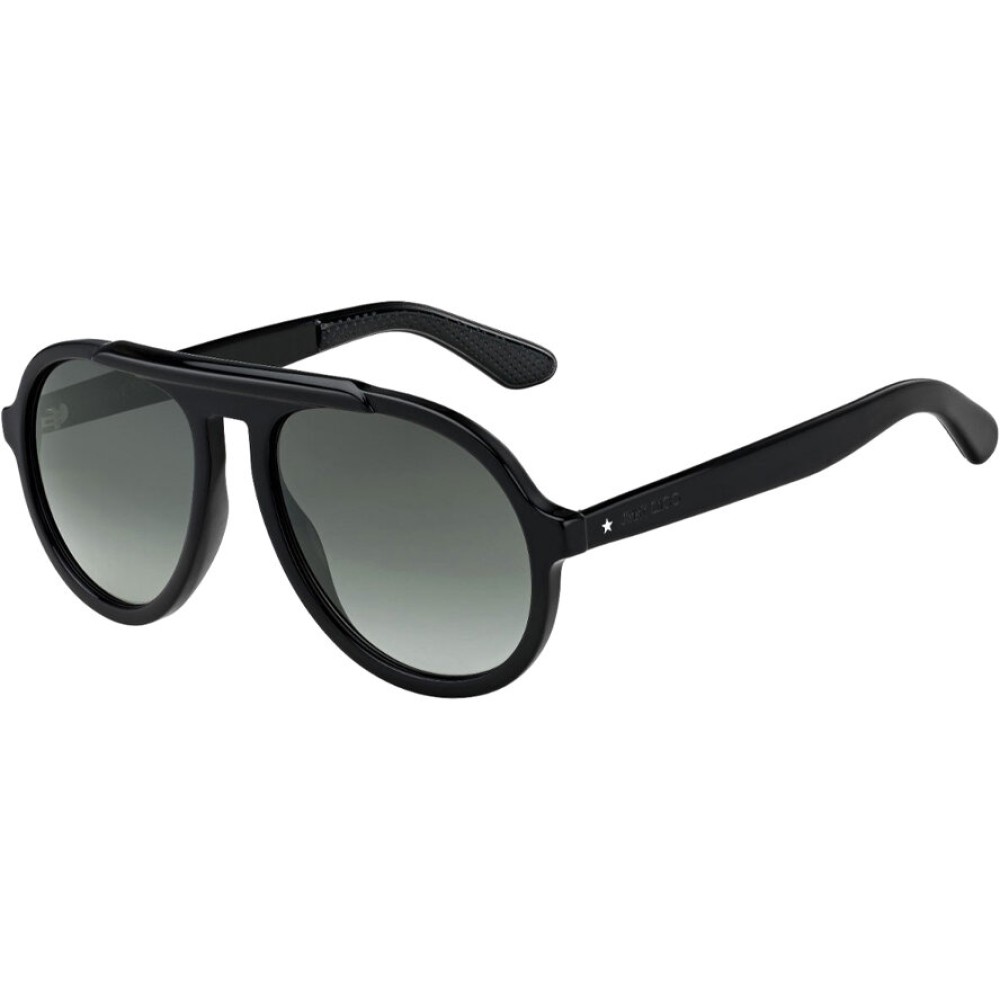 Jimmy Choo RON/S - 8079O - 57 Occhiali da sole Black Pilot (Aviator)