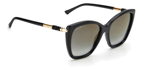 Jimmy Choo ROSE/S - 807FQ - 55 Occhiali da sole Black Cat Eye