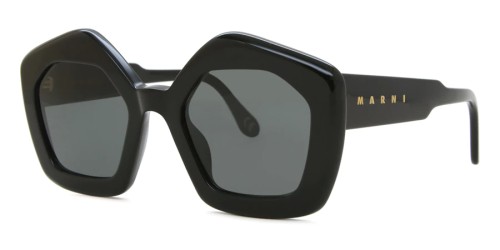 Marni RQ3 Laughing Waters Salty - 51 Occhiali da sole Black Square