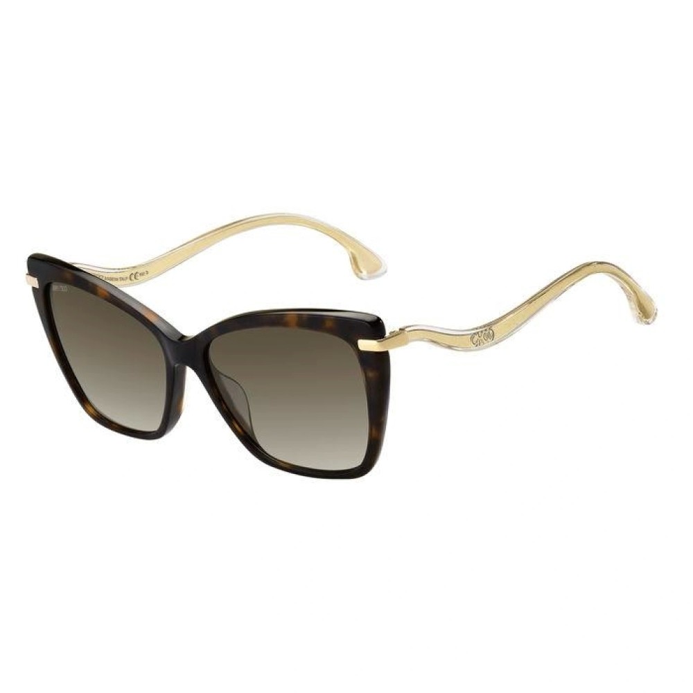 Jimmy Choo SELBY/G/S - 086HA - 57 Occhiali da sole Cat Eye