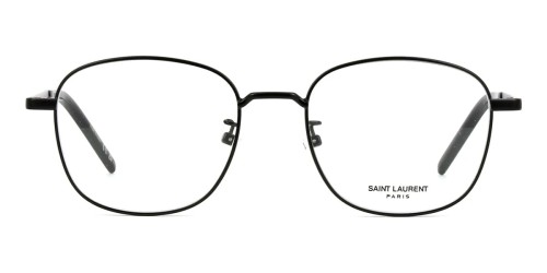 Saint Laurent SL682/F - 002 - 53 Montature ottiche Black Pillow (Rounded)