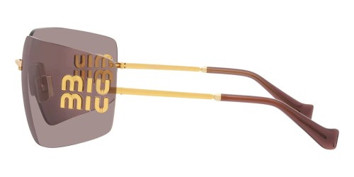 MIU MIU MU 54YS - 5AK06I - 80 Occhiali da sole Gold Square
