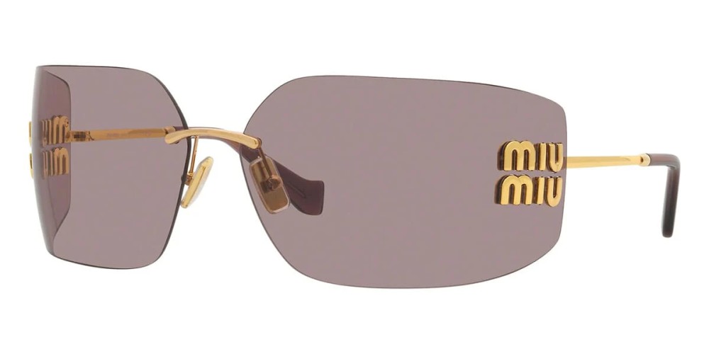 MIU MIU MU 54YS - 5AK06I - 80 Occhiali da sole Gold Square