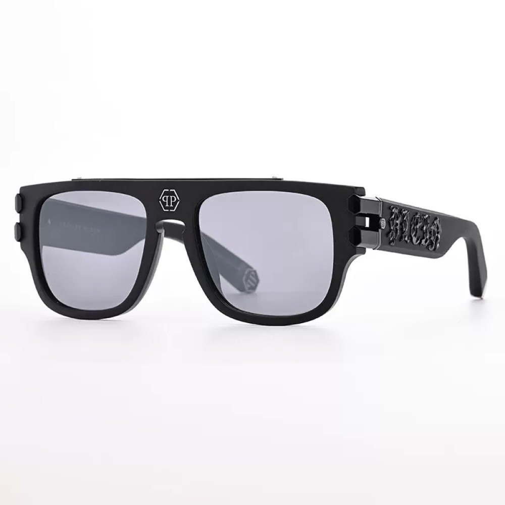 Philipp Plein SPP011X PURE PLEASURE LONDON - 0703 - 55 Occhiali da sole Black Square