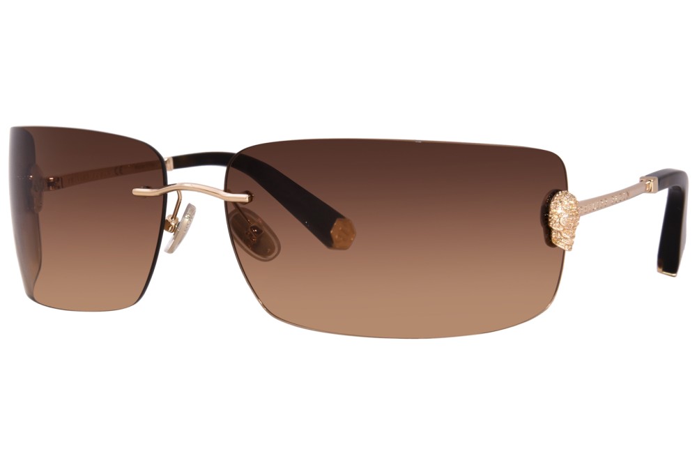 Philipp Plein SPP027S IRRESISTIBLE CANNES - 300Y Occhiali da sole Gold Square