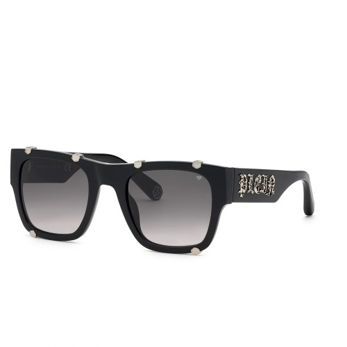 Philipp Plein SPP042W ICON - 0700 - 54 Occhiali da sole Black Square