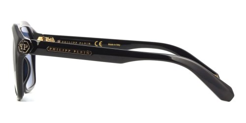 Philipp Plein SPP072 BRAVE SHADES - 0700 - 57 Occhiali da sole Black Pilot (Aviator)