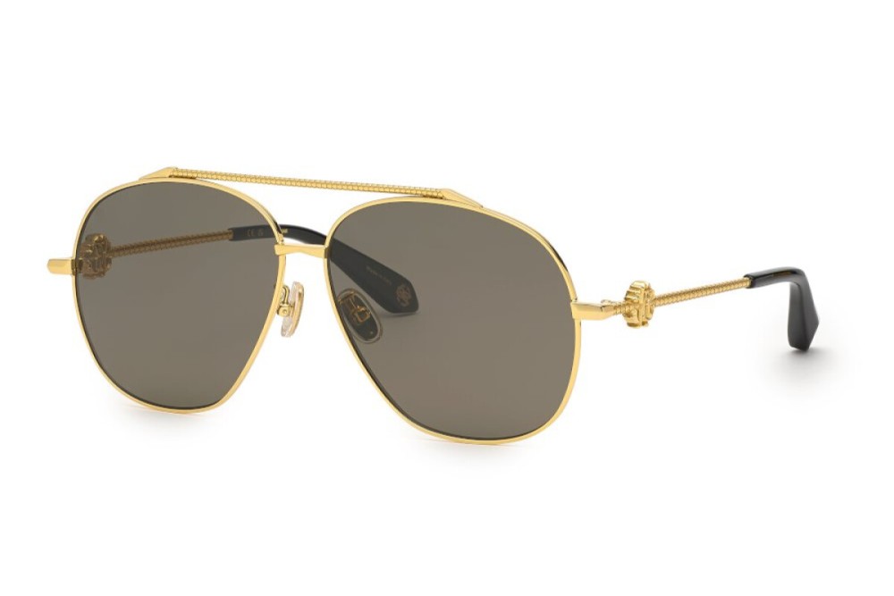 Roberto Cavalli SRC008V - 400P - 62 - CON LENTI POLARIZZATE Occhiali da sole Pilot (Aviator)