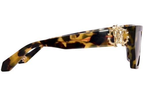 Roberto Cavalli SRC016 - 0AGG - 55 Occhiali da sole Havanna Cat Eye