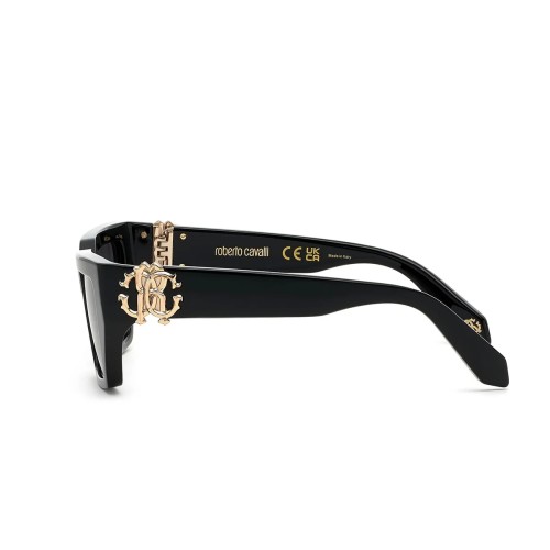 Roberto Cavalli SRC016 - 0700 - 55 Occhiali da sole Black Cat Eye