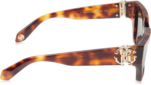 Roberto Cavalli SRC016 - 02BP - 55 Occhiali da sole Havanna Cat Eye