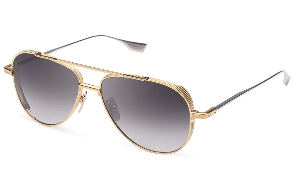 Dita SUBSYSTEM DTS141-A - 01 - 58 Occhiali da sole Gold Pilot (Aviator)