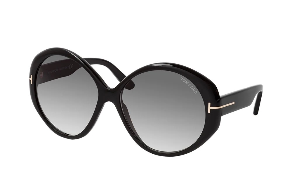 Tom Ford FT0848 TERRA - 01B - 63 Occhiali da sole Black Oval