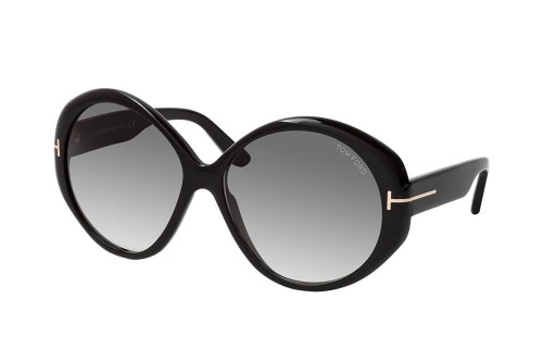Tom Ford FT0848 TERRA - 01B - 63 Occhiali da sole Black Oval
