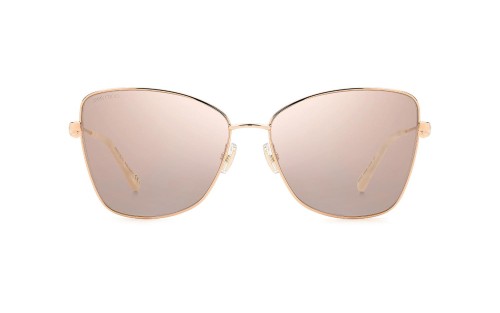 Jimmy Choo TESO/S - DDB2S - 59 Occhiali da sole Gold Cat Eye