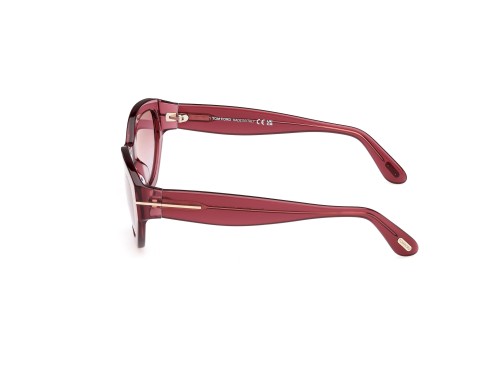 Tom Ford FT1086 PENNY - 66Y - 55 Occhiali da sole Pink Cat Eye