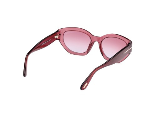 Tom Ford FT1086 PENNY - 66Y - 55 Occhiali da sole Pink Cat Eye