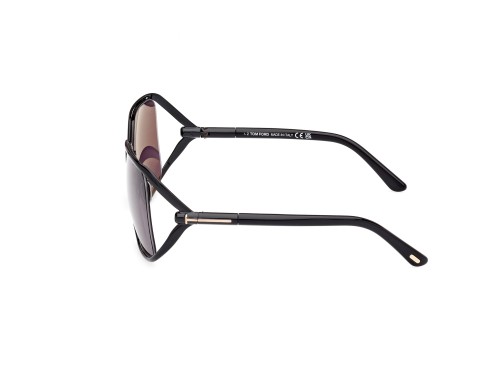 Tom Ford FT1092 GOLDIE - 01A - 60 Occhiali da sole Black Pillow (Rounded)