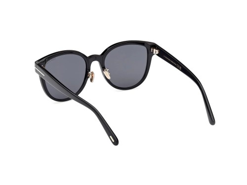Tom Ford FT1137-K ECO - 01A - 55 Occhiali da sole Black Pillow (Rounded)