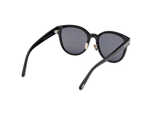 Tom Ford FT1137-K ECO - 01A - 55 Occhiali da sole Black Pillow (Rounded)