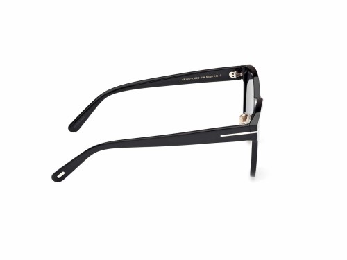 Tom Ford FT1137-K ECO - 01A - 55 Occhiali da sole Black Pillow (Rounded)